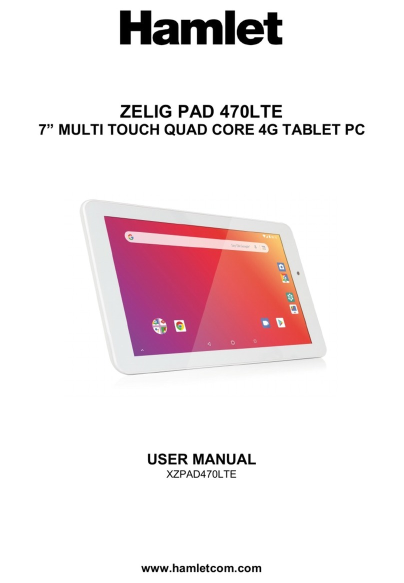Hamlet XZPAD470LTE user manual