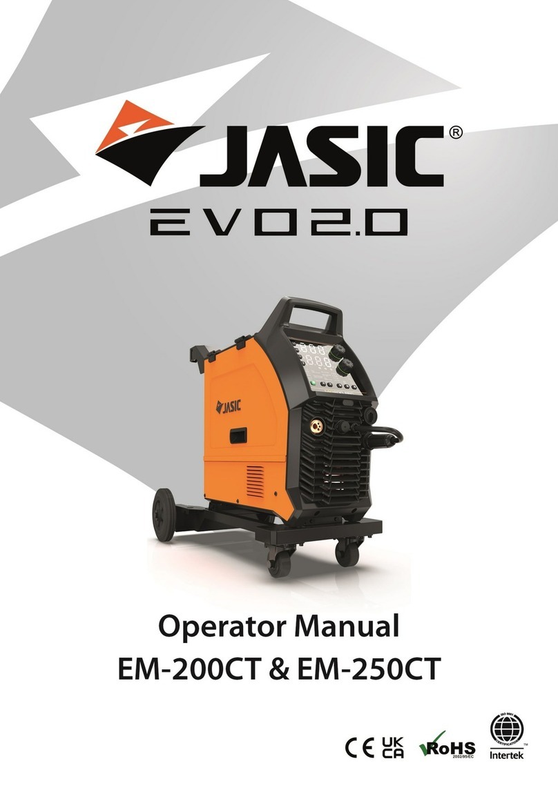 Jasic EVO 2.0 EM-200CT Operator's manual