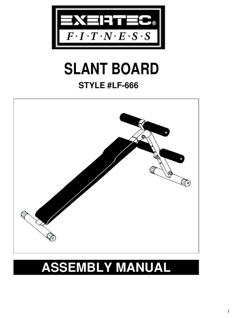 Exertec LF-666 Assembly manual