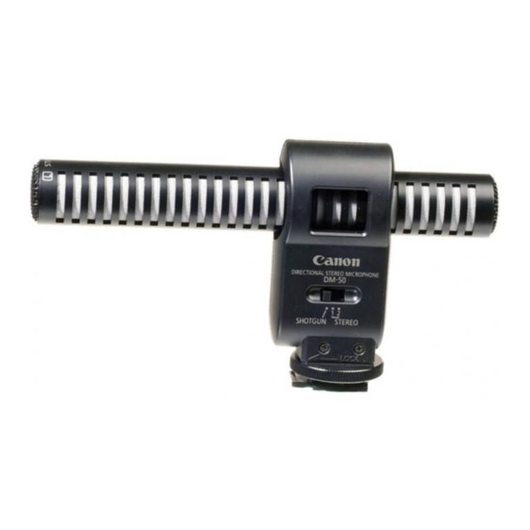 Canon DM-50 User manual