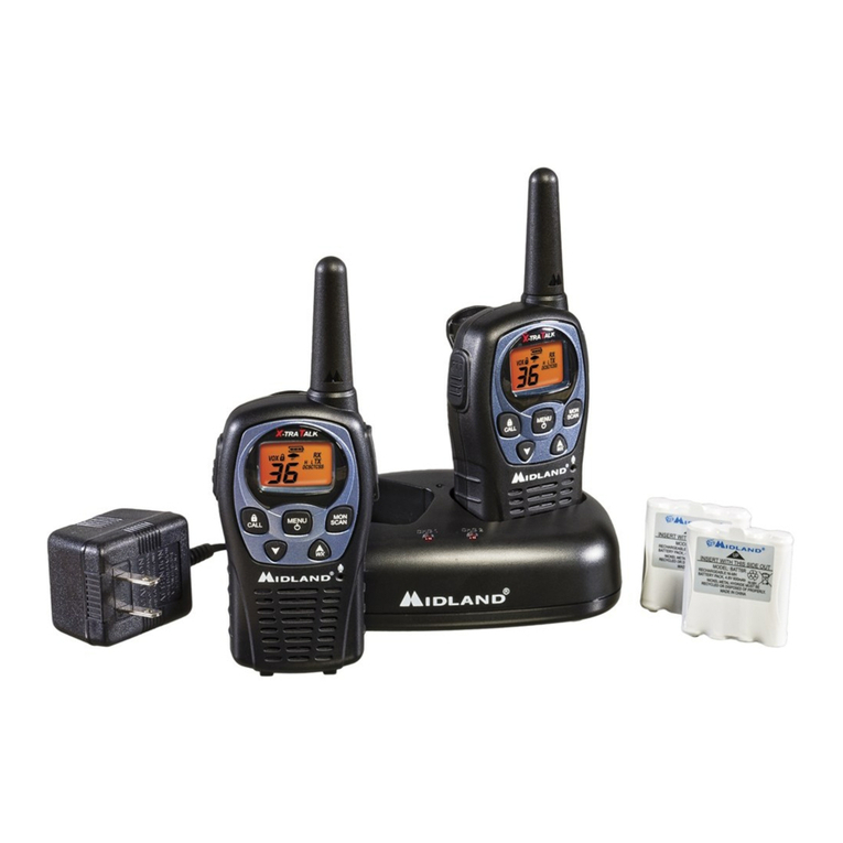 Midland X-tra talk LXT560 series User manual