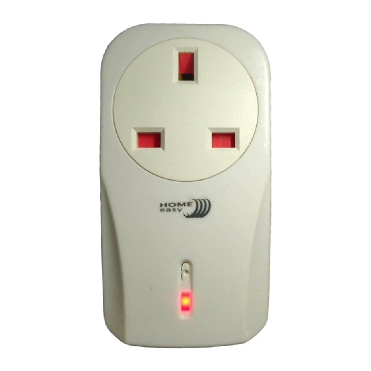 Byron Home Easy HE-302 user manual