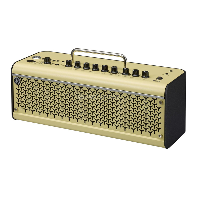 Yamaha THR30II Wireless User manual