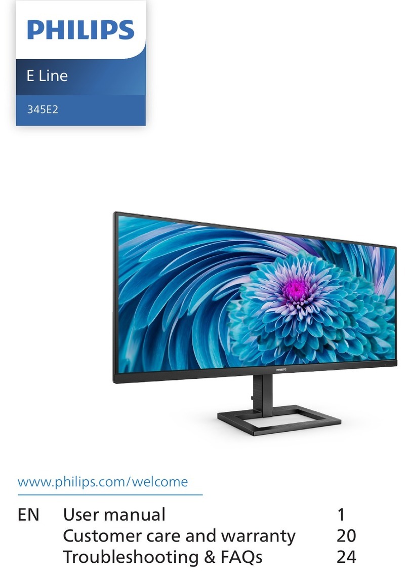 Philips 345E2 user manual