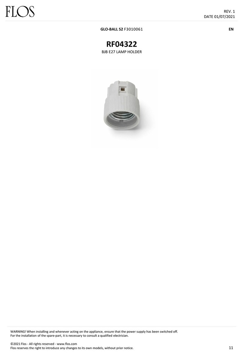 FLOS RF04322 User manual
