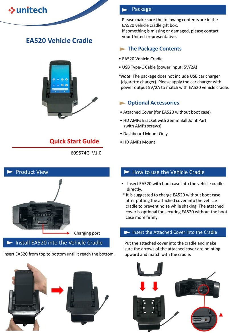 Unitech EA520 quick start guide