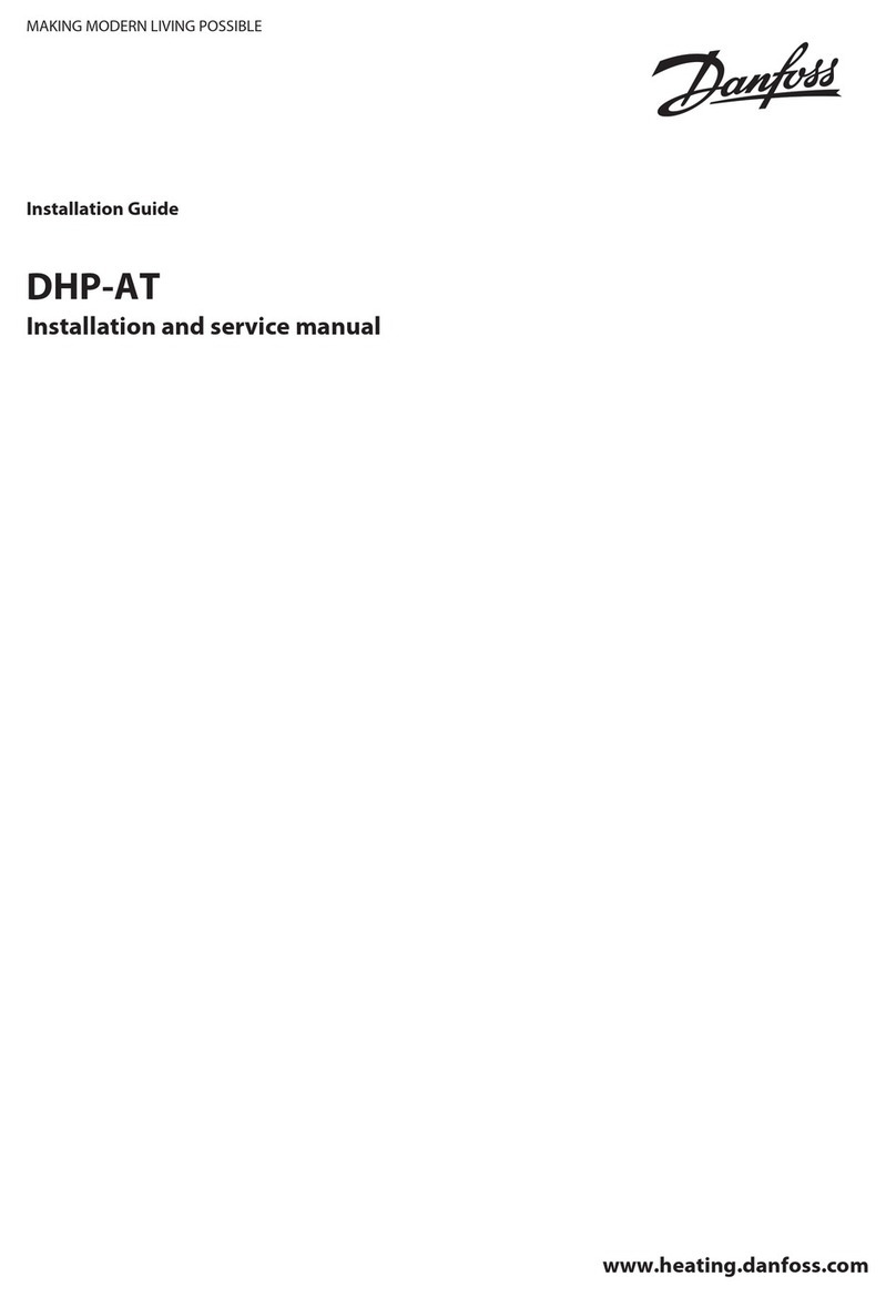 Danfoss DHP-AT installation guide