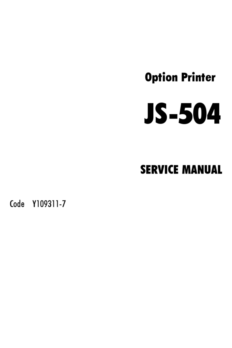 Olivetti JS-504 User manual Olivetti JS-504 User manual