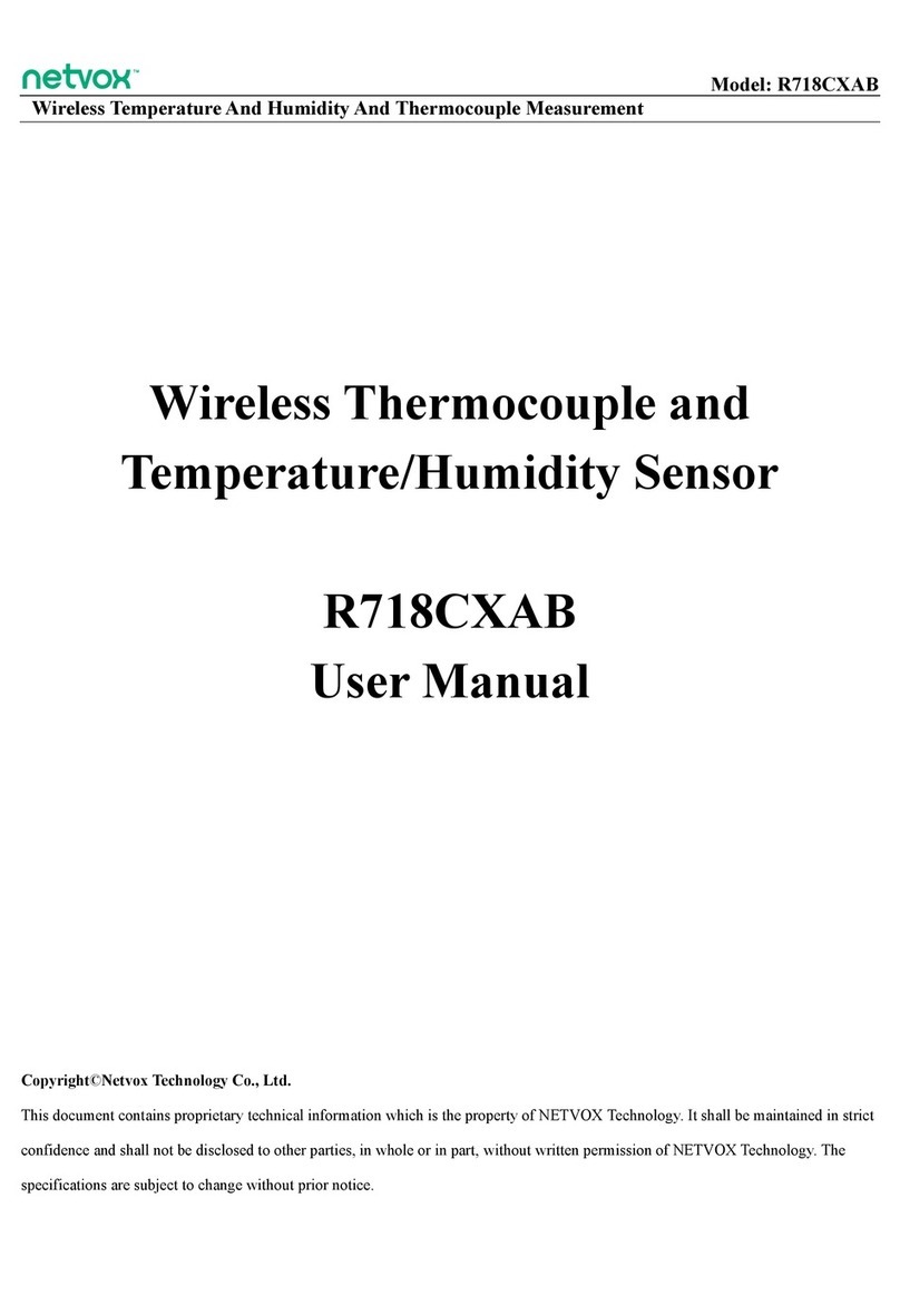 netvox R718CXAB User manual netvox R718CXAB User manual