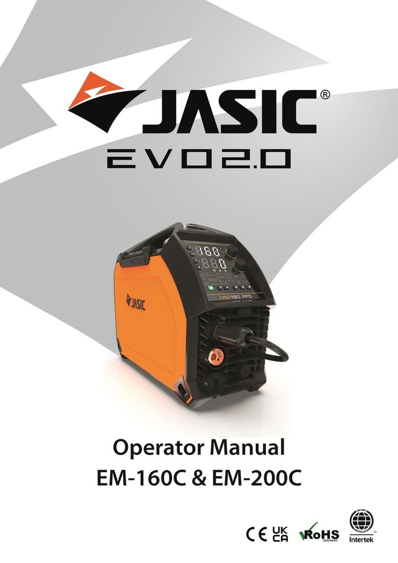 Jasic EVO 2.0 EM-160C Operator's manual