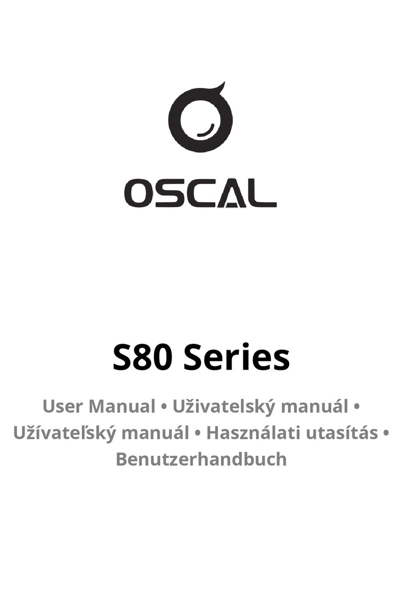 OSCAL S80 Series User manual