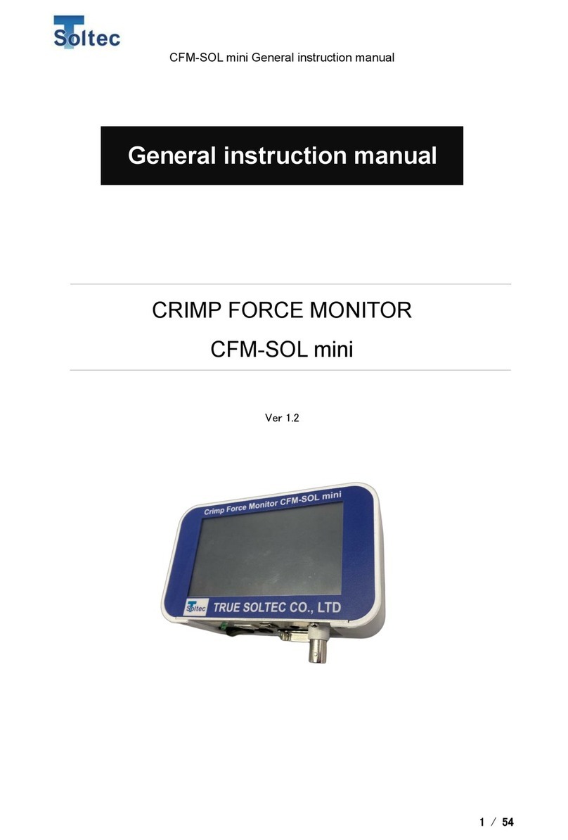 Soltec CFM-SOL mini User manual