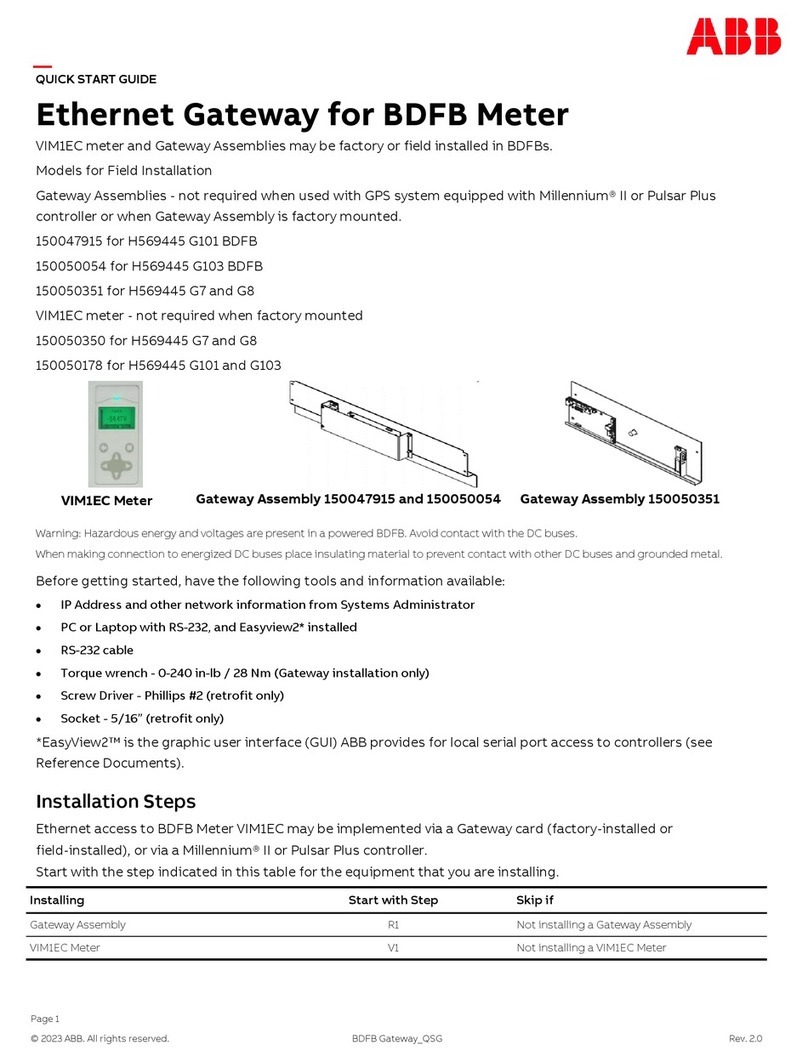 ABB VIM1EC User manual