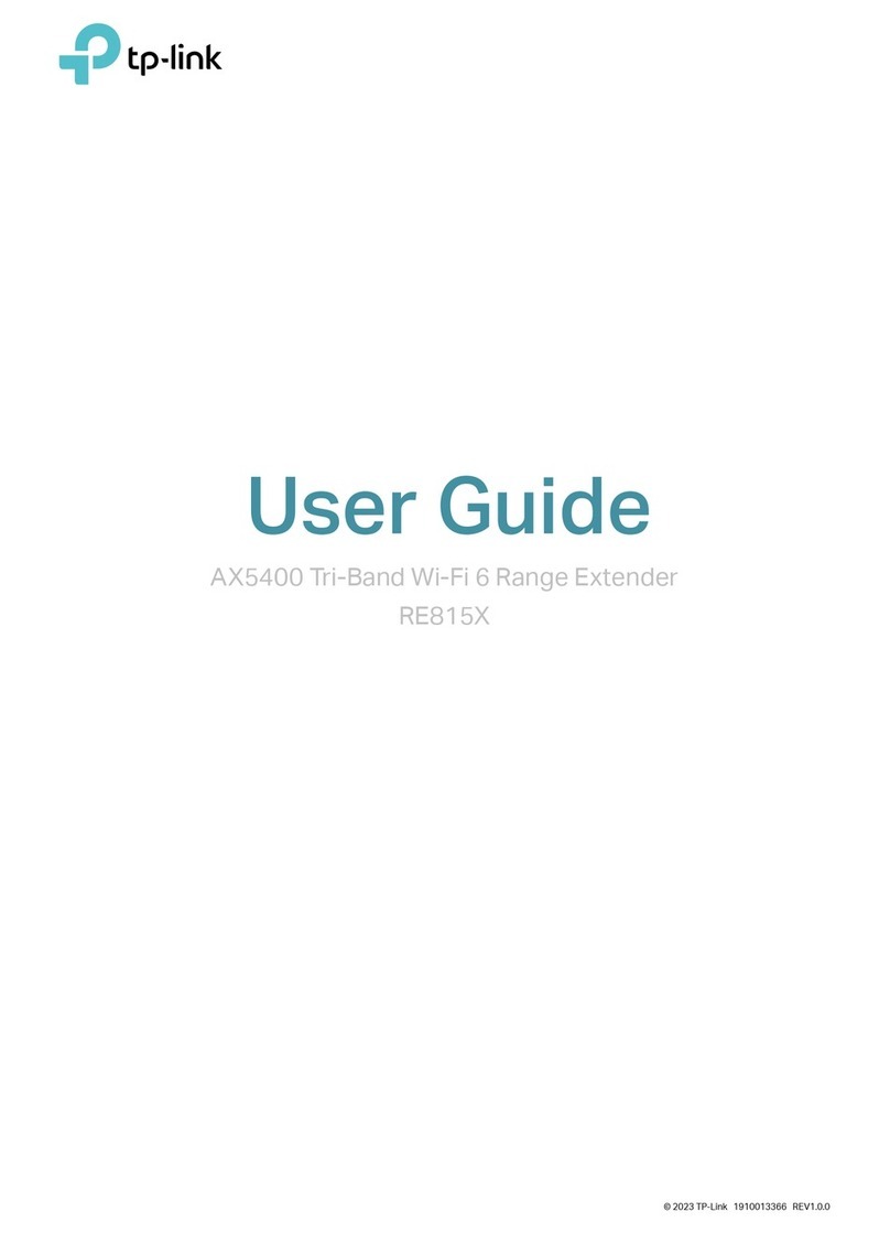 TP-Link RE815X User manual