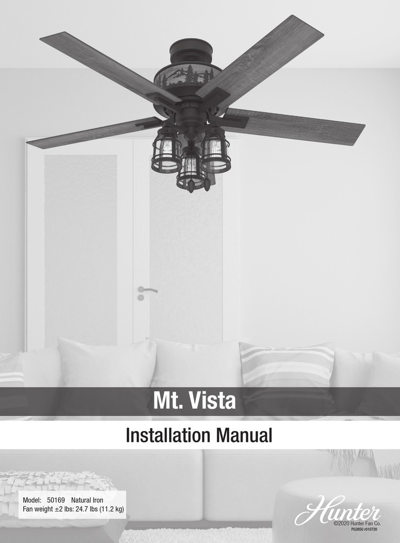 Hunter Mt. Vista User manual