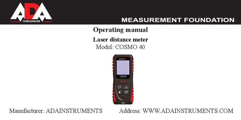 A/DA COSMO 40 User manual