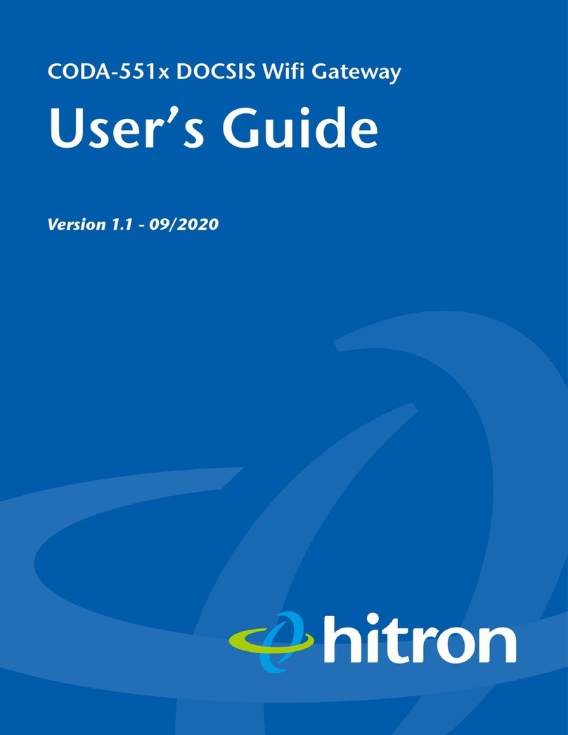 Hitron CODA-551x user guide