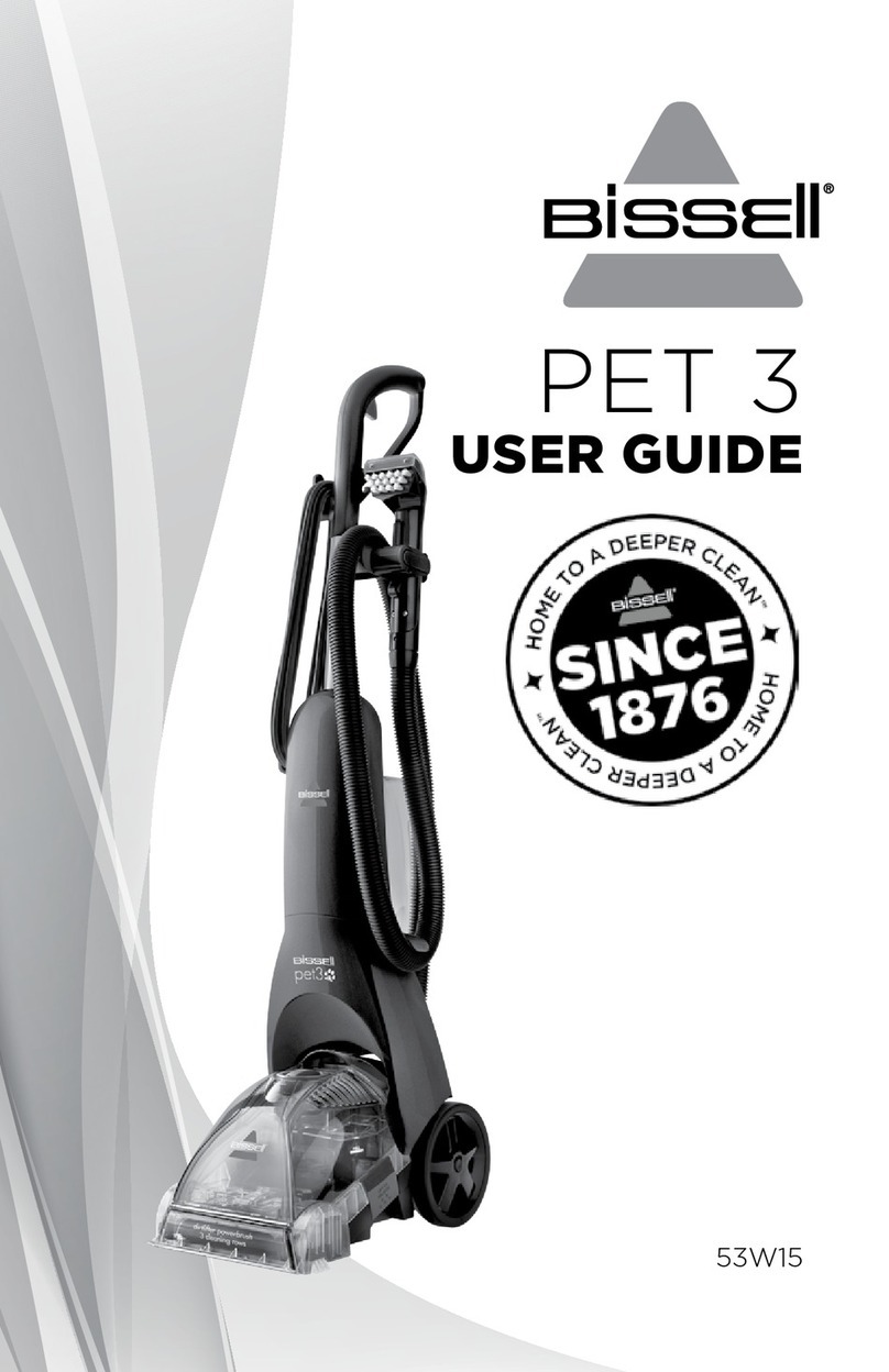 Bissell PET 3 user guide
