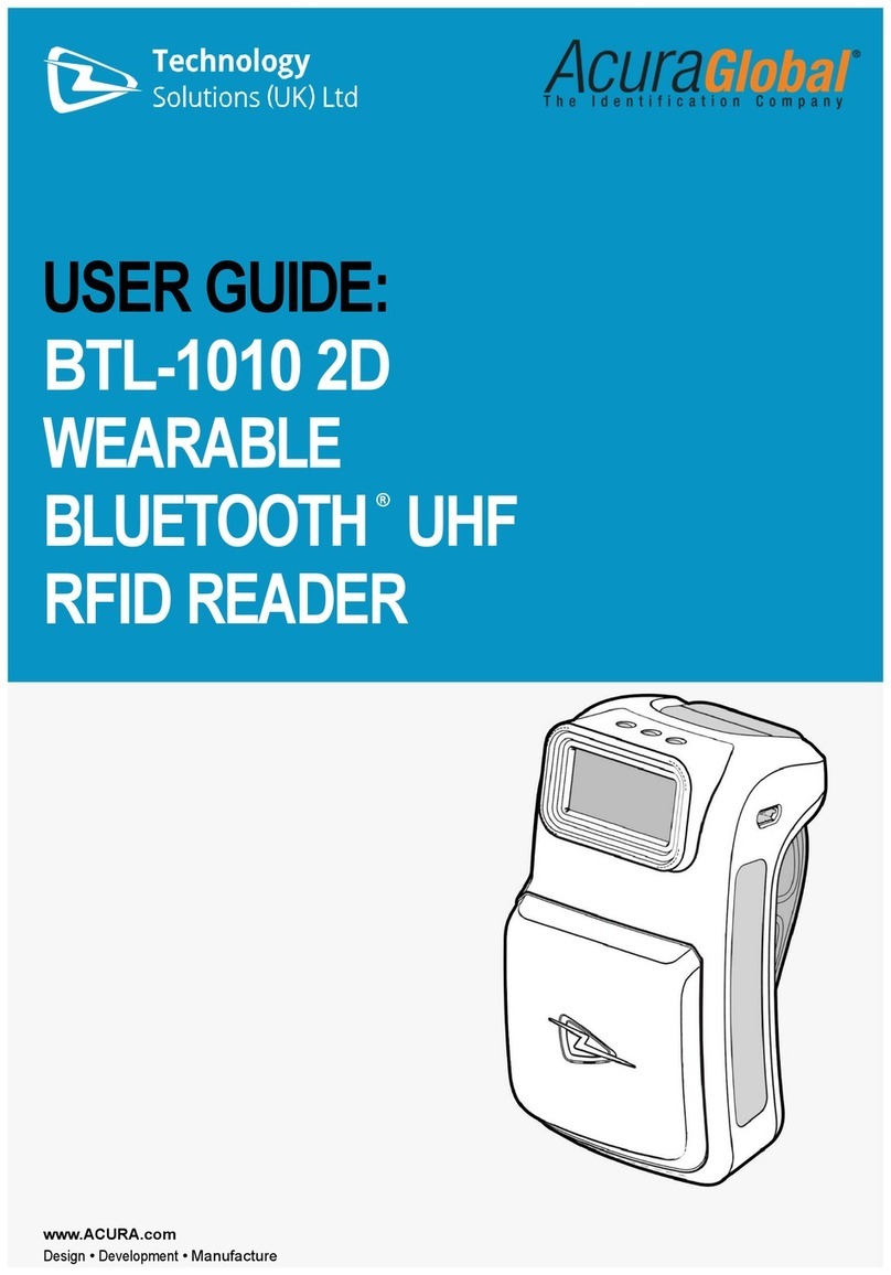 Technology Solutions AcuraGlobal BTL-1010 2D user guide Technology Solutions AcuraGlobal BTL-1010 2D user guide