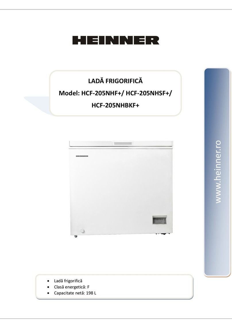 Heinner HCF-205NHF+ manual