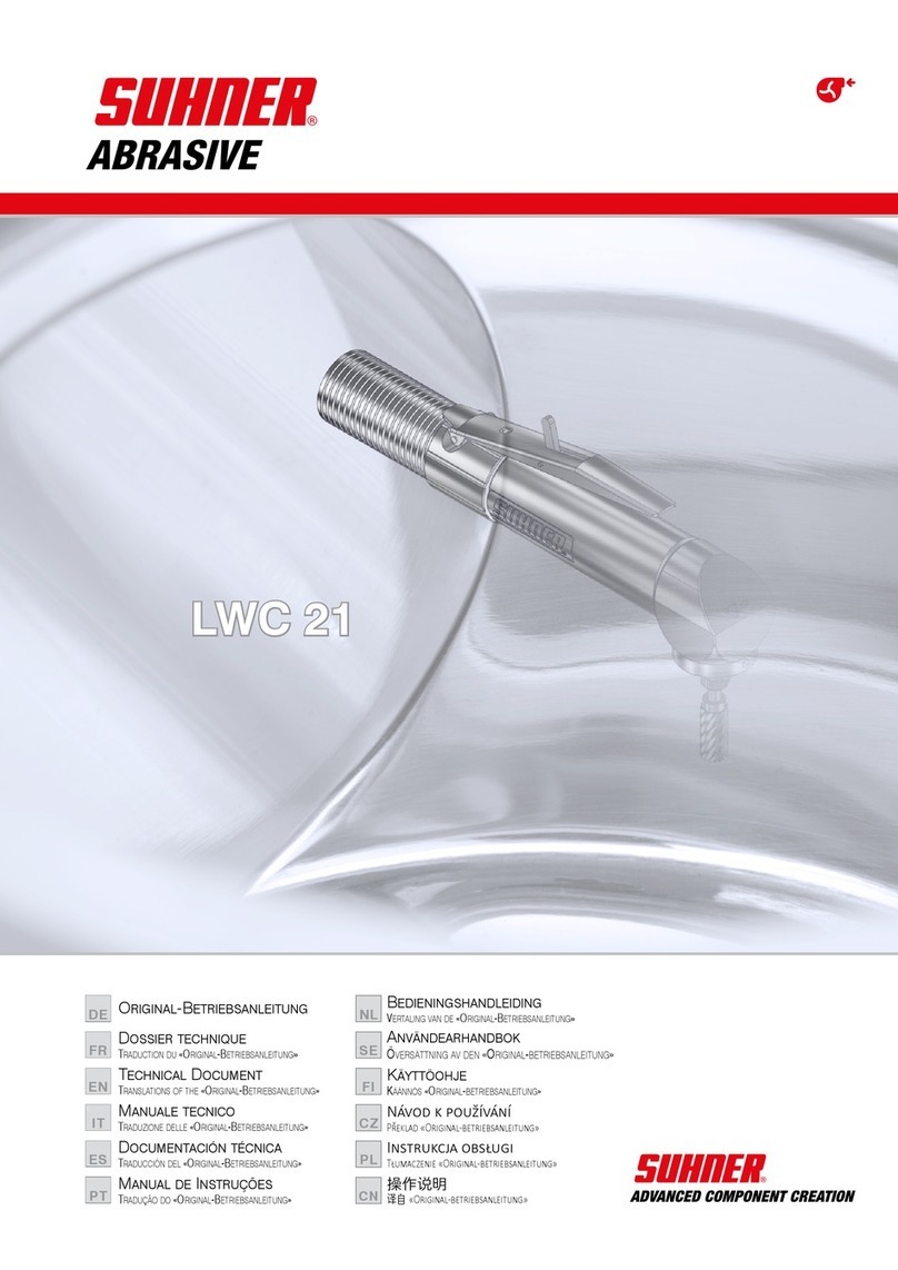 SUHNER ABRASIVE LWC 21 Technical document