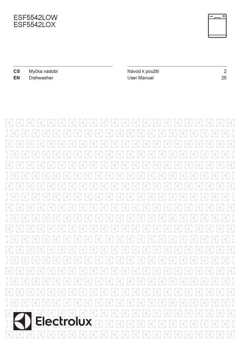Electrolux ESF5542LOW User manual