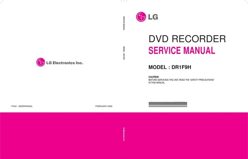 LG DR1F9H Service manual