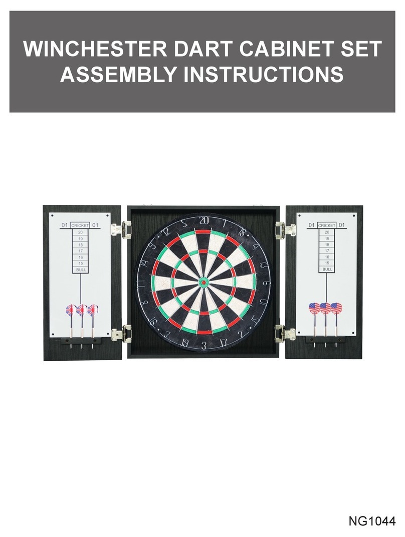 Carmelli WINCHESTER DART CABINET SET Assembly instructions