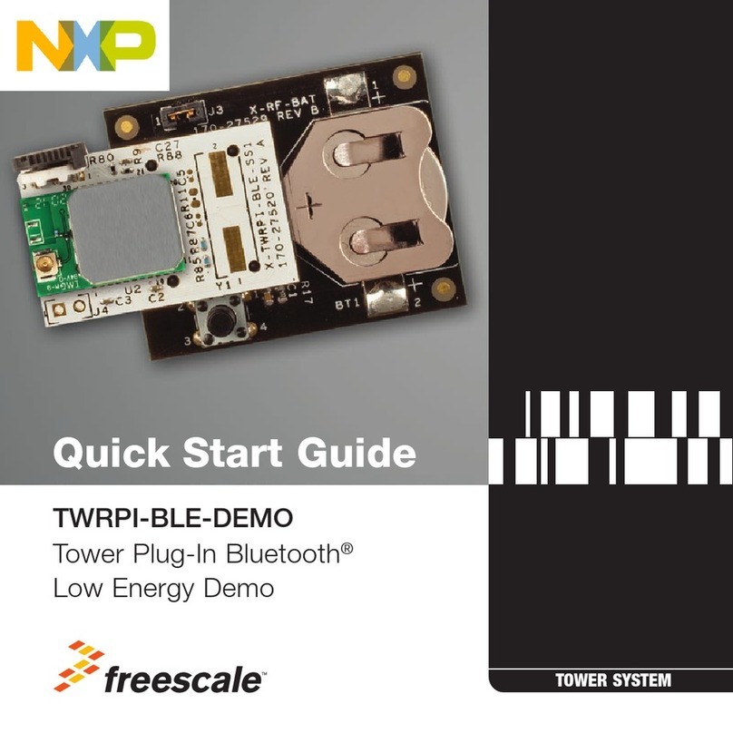 NXP Semiconductors Freescale TWR-WIFI-GS1500M quick start guide