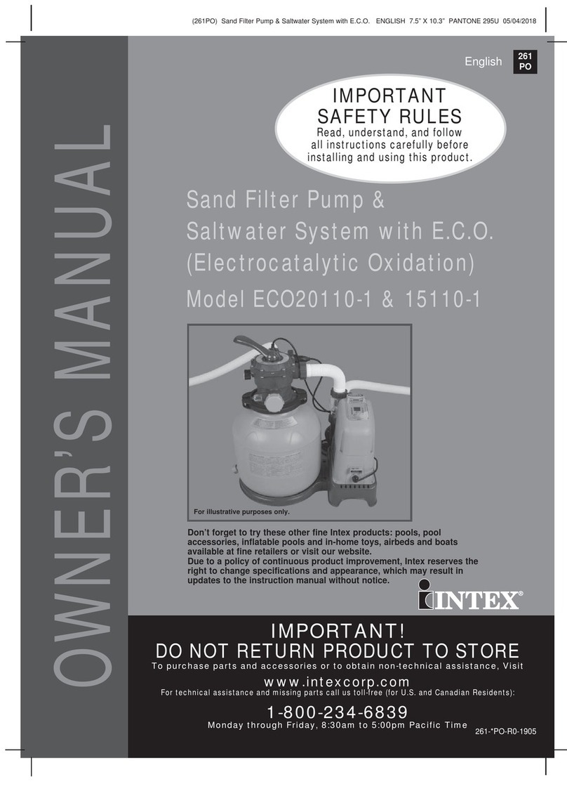 Intex ECO20110-1 User manual