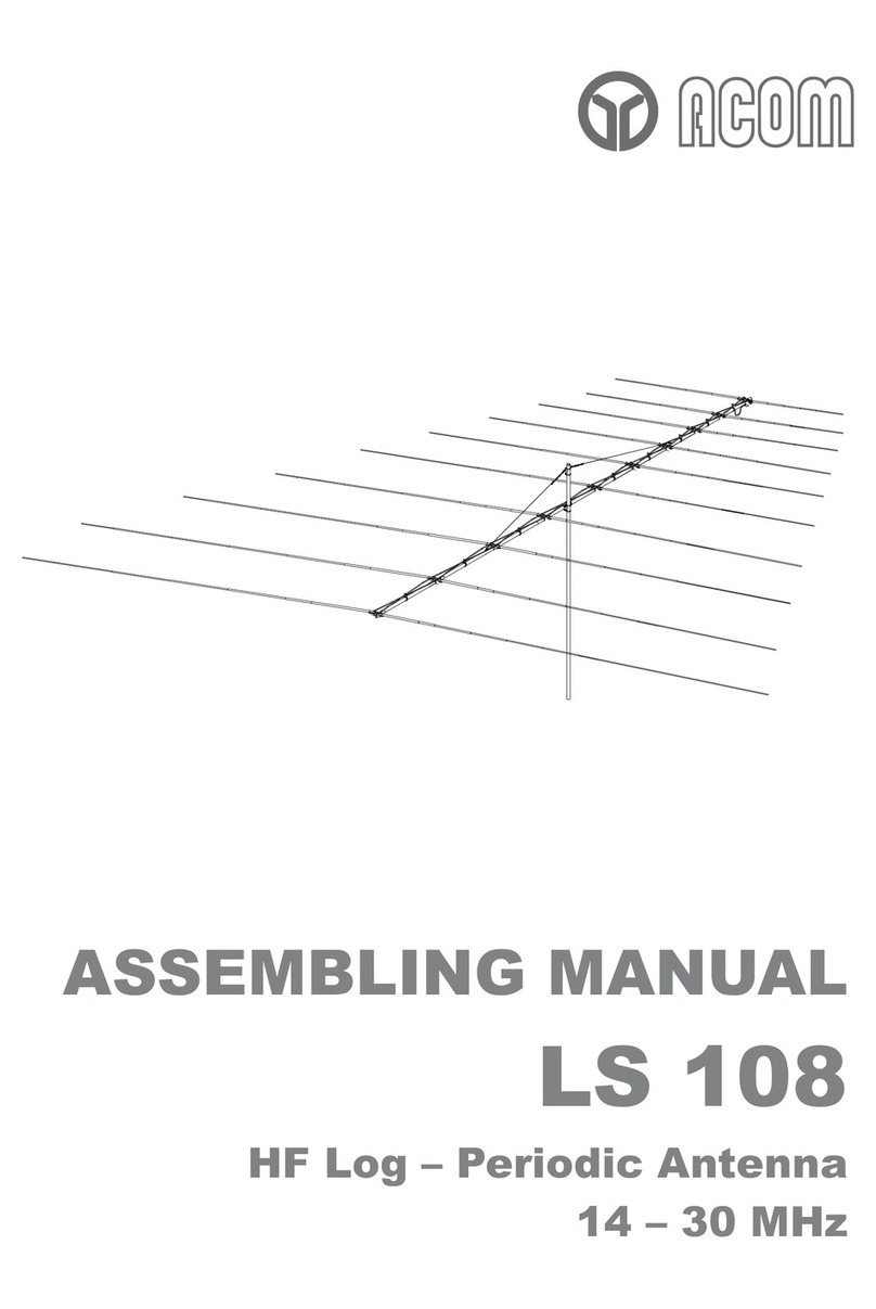 Acom LS 108 Assembling manual