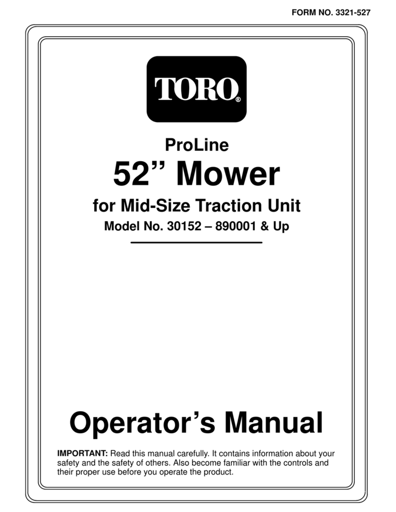 Toro ProLine 30152 User manual