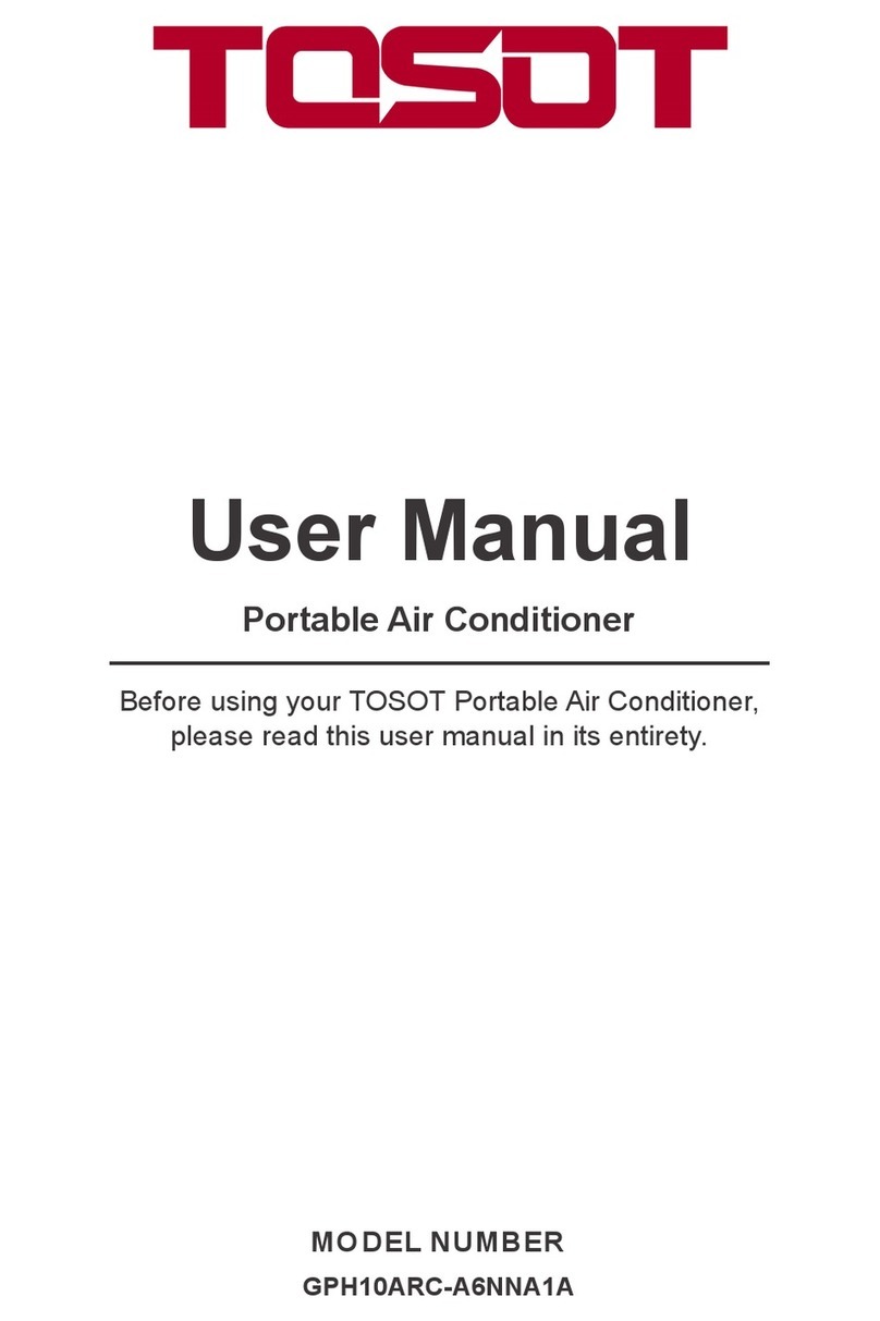 Tosot GPH10ARC-A6NNA1A User manual