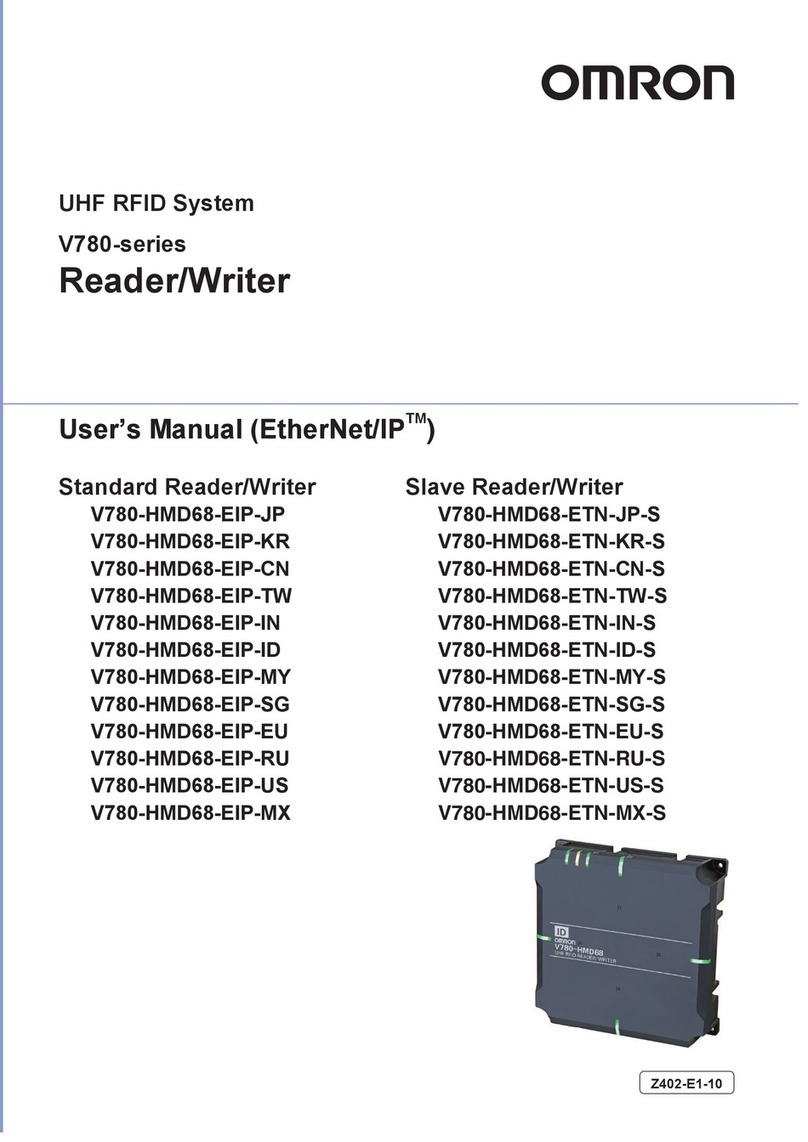 Omron V780-HMD68-EIP-KR user manual