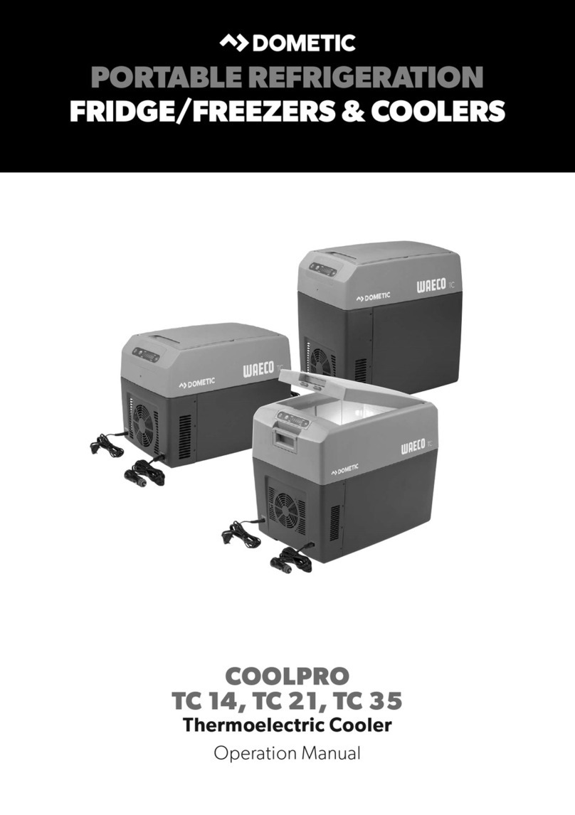 Dometic COOLPRO TC 14 Operation manual