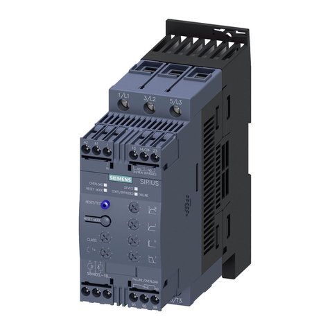Siemens SIRIUS 3RW40 4 User manual