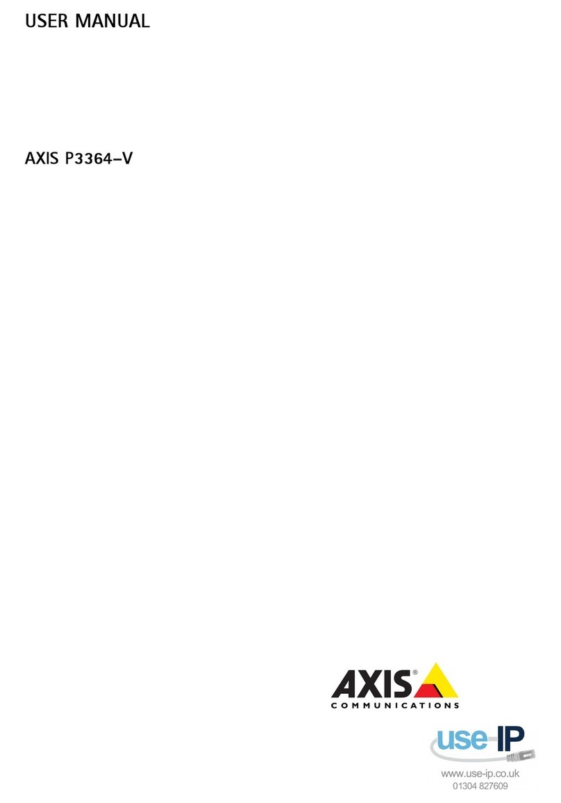 Axis P3364-V user manual