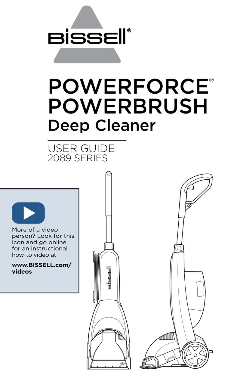 Bissell POWERFORCE 2089 Series user guide