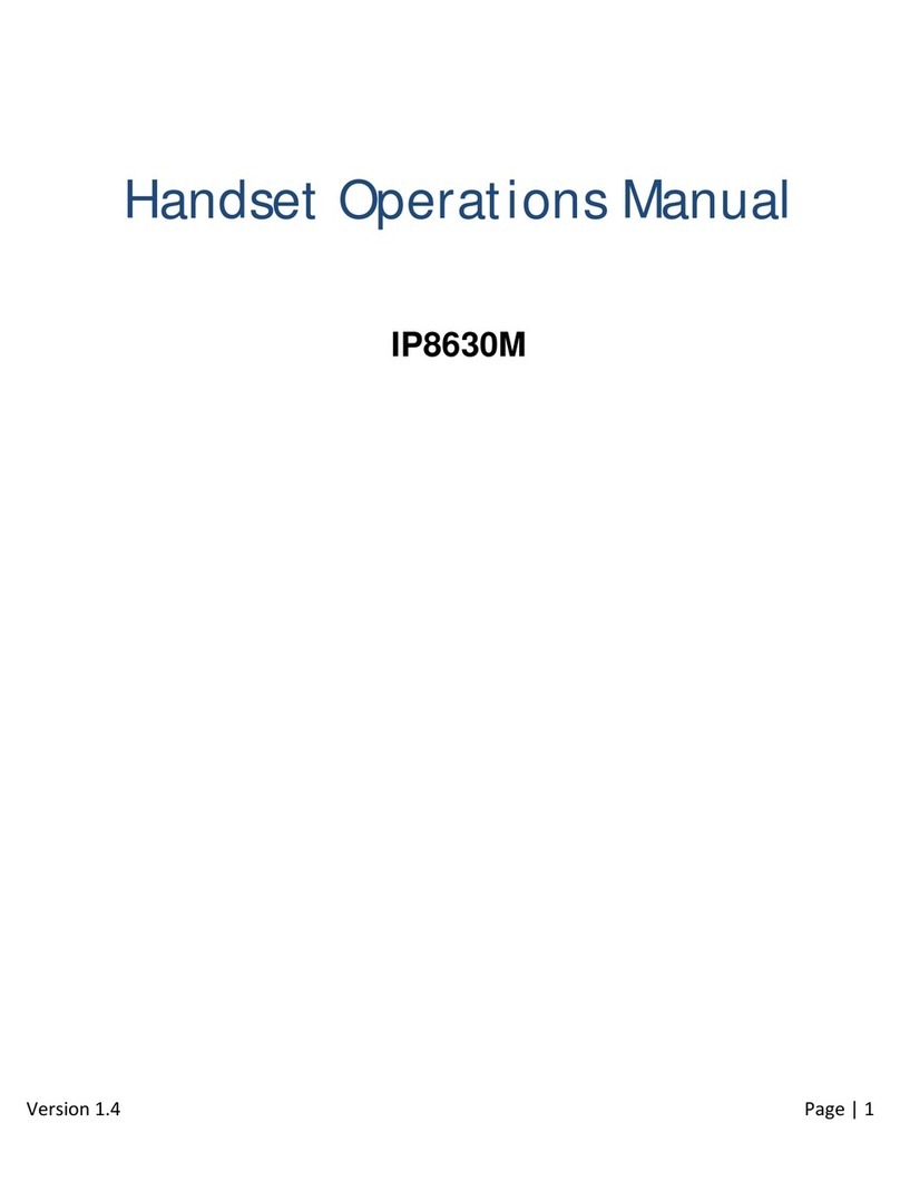 Mitel IP8630M Operation manual
