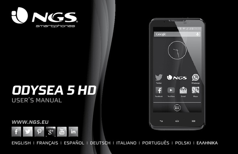 NGS ODYSEA 5 HD user manual