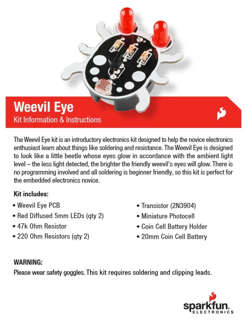 sparkfun KIT-10723 Owner's manual