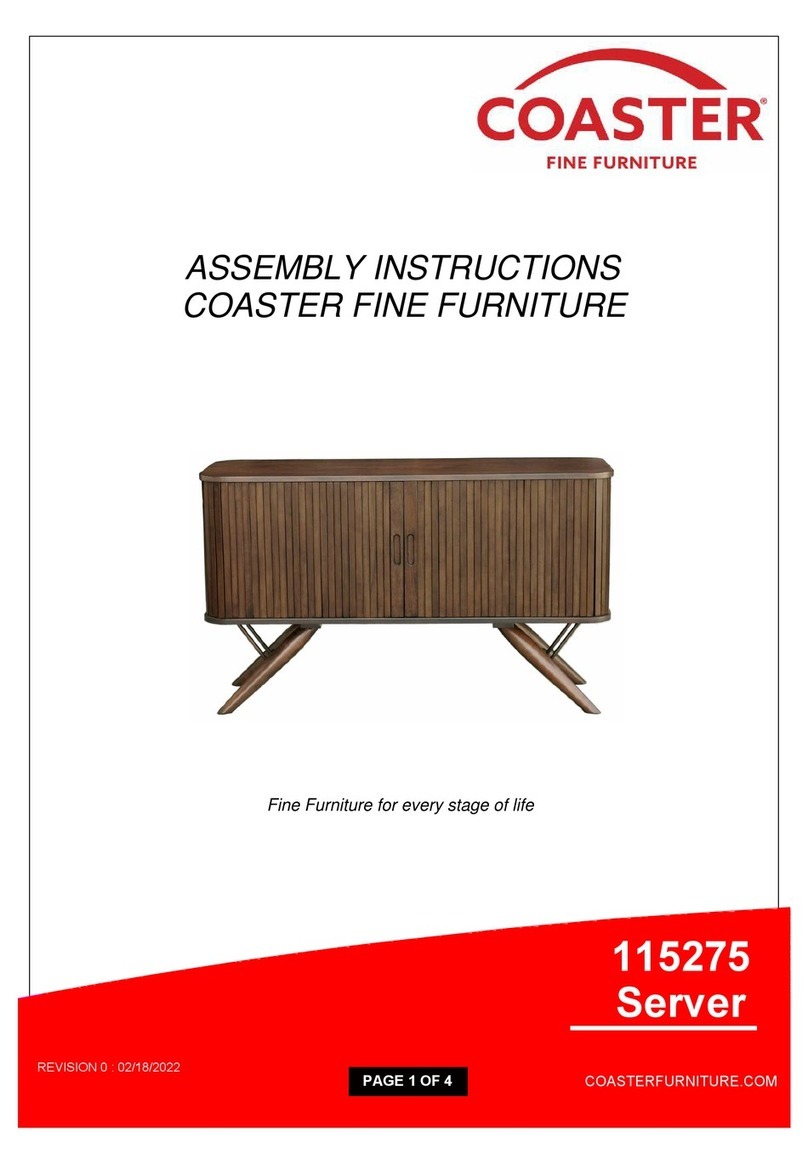 Coaster 115275 User manual