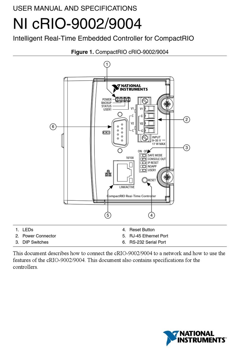 National Instruments NI cRIO-9002 User manual