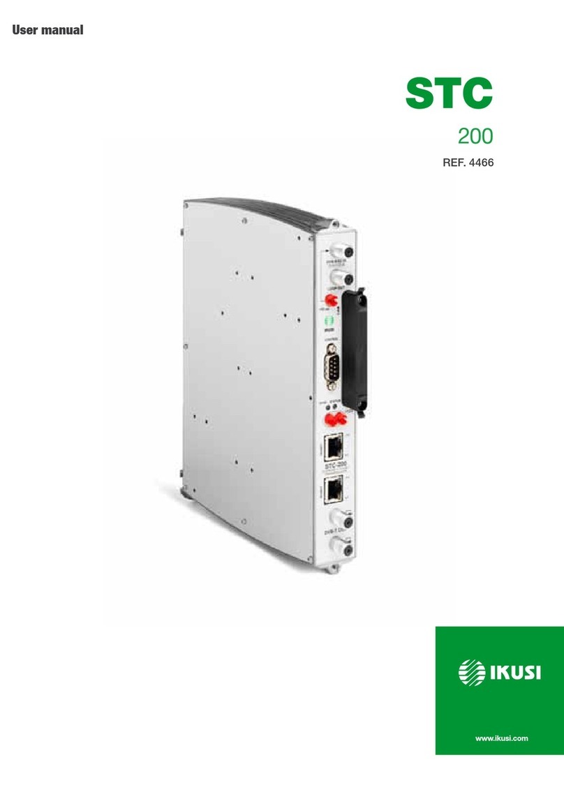 IKUSI STC 200 user manual