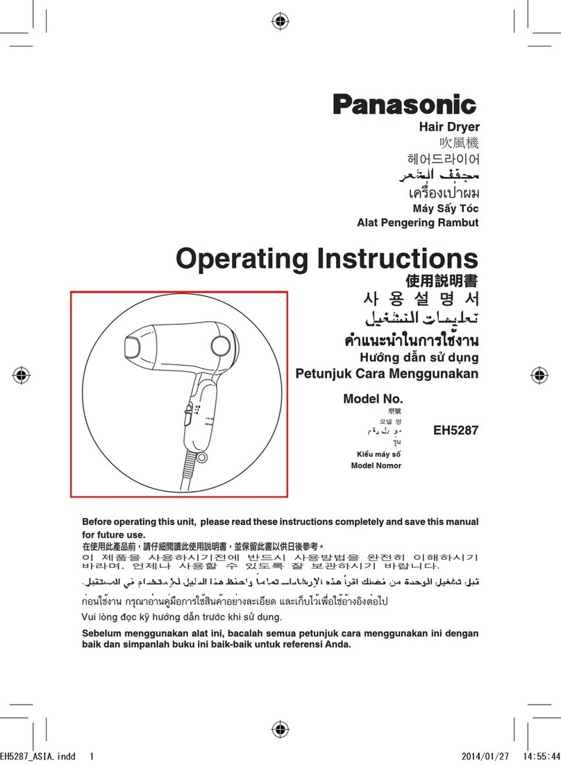 Panasonic EH5287 operating instructions