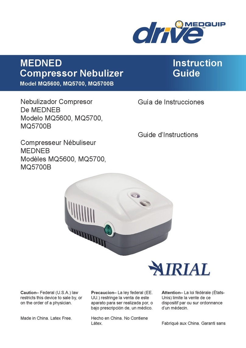 Airial MEDQUIP drive MEDNED MQ5700B Instruction guide