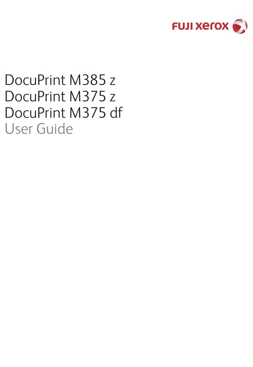 Fuji Xerox DocuPrint M385 z User manual