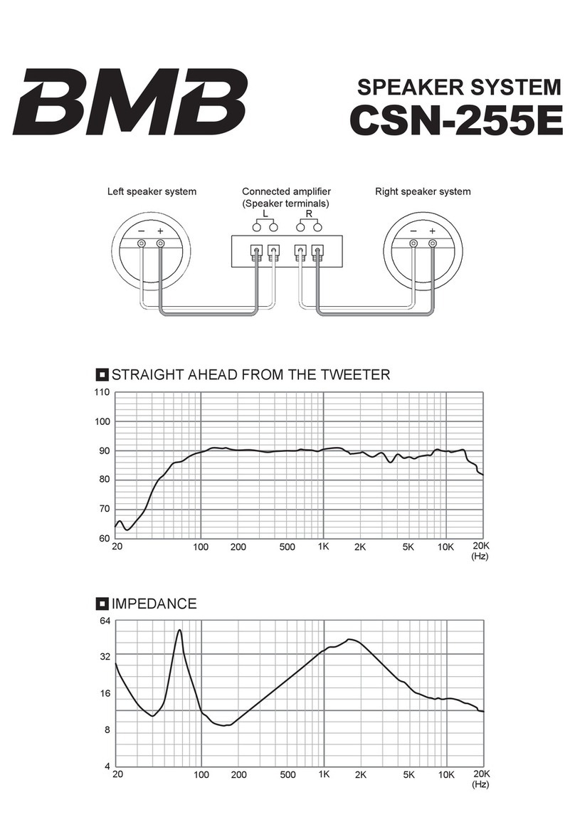 BMB CSN-255E owner's manual