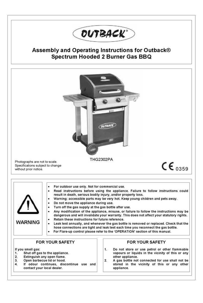 Outback Spectrum THG2302PA User manual