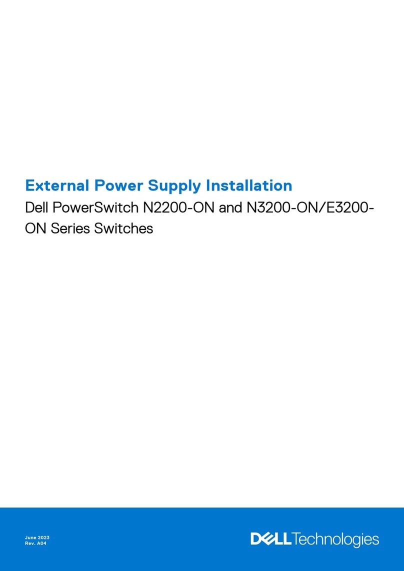 Dell PowerSwitch E3200-ON Series User manual
